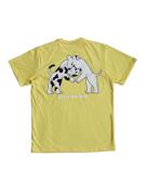 MANTO dogs tshirt - yellow